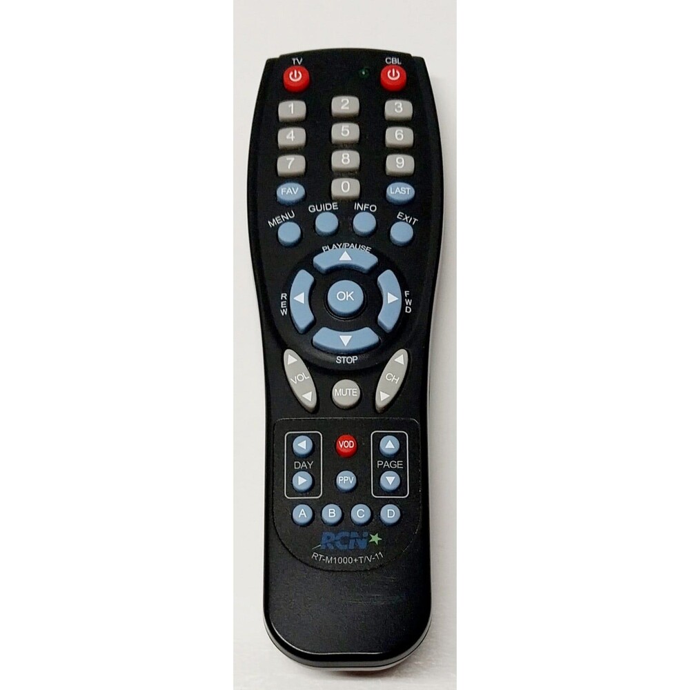 RT-M1000+ T/V-11 Universal Remote RCN Point and Press Programming Tested Works